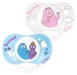 Luc et Léa 2 Anatomic Soothers with Ring 18 Months and + Barbapapa Limited Edition