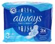 Always Ultra Day &amp; Night 10 Sanitary Napkins Size 3