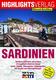 SARDINIA TRAVEL GUIDE 96 PAGES, 148X210MM