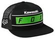 FOX KAWASAKI KAWI STRIPES CAP, BLACK