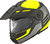 Шлем Schuberth E1 Guardian, цвет черный матовый/желтый неон, размер 53
