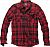 Vintage Industries Austin, shirt Color: Red/Black Size: S