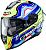 Caberg Drift Evo LB29, integral helmet Color: Black/Blue/Light Blue/Neon-Yellow Size: XS