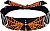 Zan Headgear Cooldanna Pinstripe, bandana Color: Black/Orange/White Size: One Size