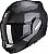 Scorpion EXO-Tech Evo Carbon Solid, modular helmet Color: Black Size: S