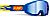 FMF Goggles PowerCore Flame, goggles mirrored Blue/Yellow Blue-Mirrored