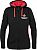 Germot 49051031, zip hoodie women Color: Black/Red/White Size: S