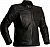 Halvarssons Racken, leather jacket waterproof Color: Black Size: 48