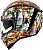 Icon Airform Buck Fever, integral helmet Color: White/Black/Red/Blue Size: XS