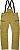 Icon Stormhawk WP, textile pants waterproof Color: Light Brown Size: S