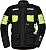 IXS Montevideo-ST, leather-textile jacket Color: Black Size: 4XL