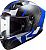 LS2 FF805 Thunder Racing1, integral helmet Color: Black/Blue/White Size: XS