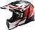 LS2 MX437J Fast Evo Mini Strike, cross helmet kids Color: Black/White/Red Size: S
