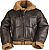 Mil-Tec Royal Airforce Lambskin, leather jacket Color: Dark Brown/Light Brown Size: S