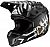 Leatt GPX 5.5 V20.2 Zebra S20, cross helmet Color: Black/White/Gold Size: XS