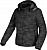 Macna Racoon Camo, textile jacket waterproof women Color: Dark Grey/Black Size: XS