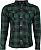 Rusty Stitches Neil, shirt/textile jacket Color: Dark Green/Black Size: S