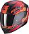 Scorpion EXO-520 AIR Cover, integral helmet Color: Matt Black/Red Size: XS