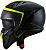 Suomy Armor Crew, jet helmet Color: Matt Black/Neon-Yellow Size: XS