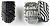 SW-Motech Triumph Thruxton, ION footrest kit Silver/Black