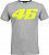 VR46 Racing Apparel Core Collection, T-Shirt Color: Neon-Yellow Size: XL