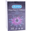 DUREX PERFECT GLISS 10 PRESERVATIFS 