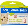 VETOFORM ANTIPARASITAIRE INSECTIFUGE CHAT X 6 