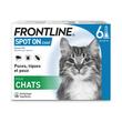 FRONTLINE CHAT 6 PIPETTES 